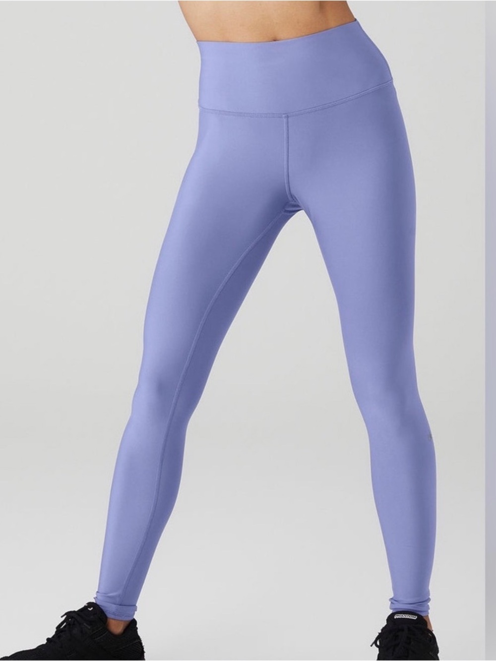 alo lavender/ periwinkle air sculpt 7/8ths leggings nwot